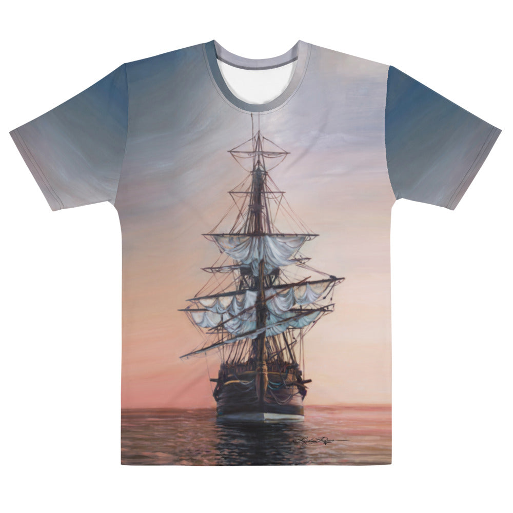 "Sunset Arrival" Boyfriend-Fit T-shirt