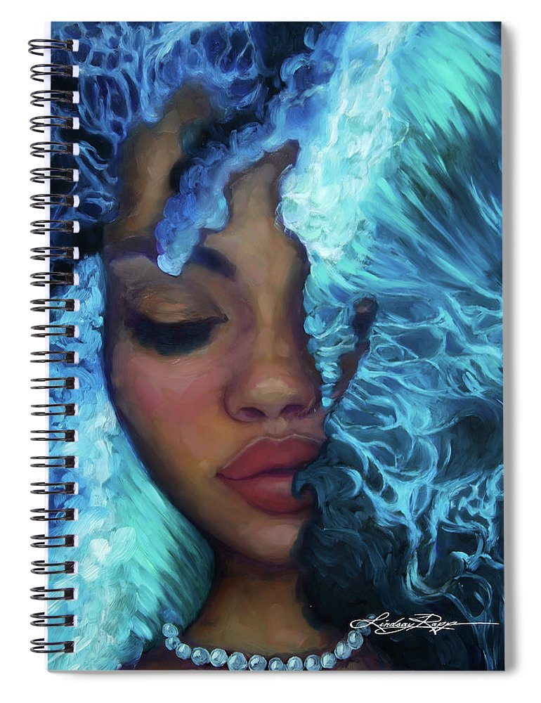 "Waves of Dreams" Spiral Notebook