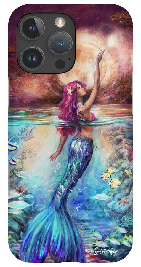 "Moonlit Siren" iPhone Case