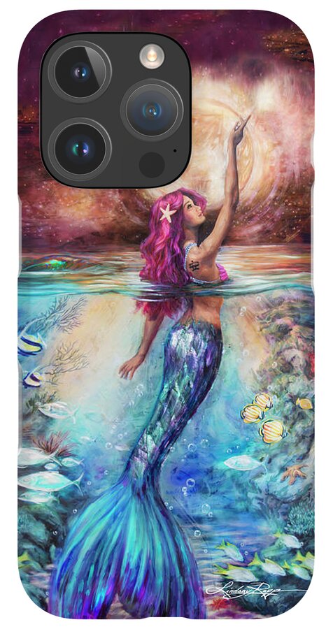 "Moonlit Siren" iPhone Case