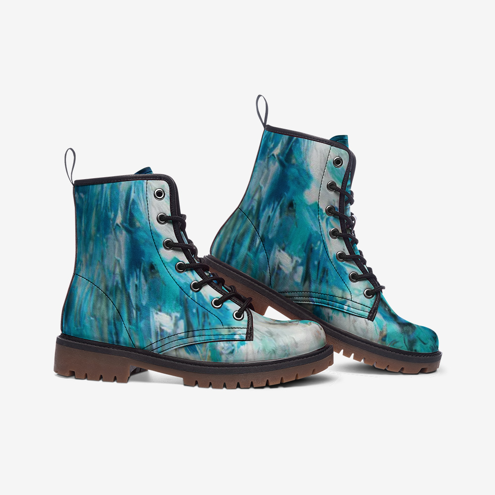 "MerMind" Leather Boots