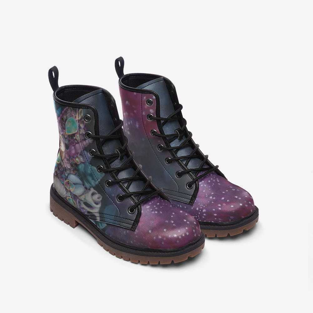 "Celestial Goddess" Leather Boots