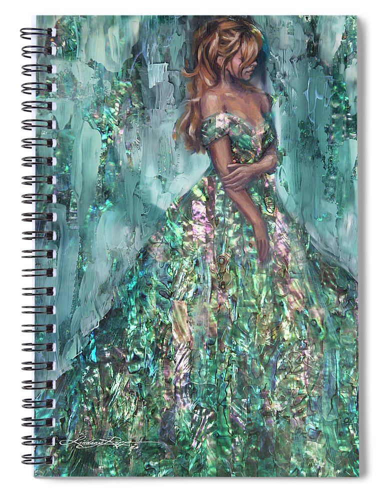 Emerald" Spiral Notebook  Lindsay Rapp Gallery