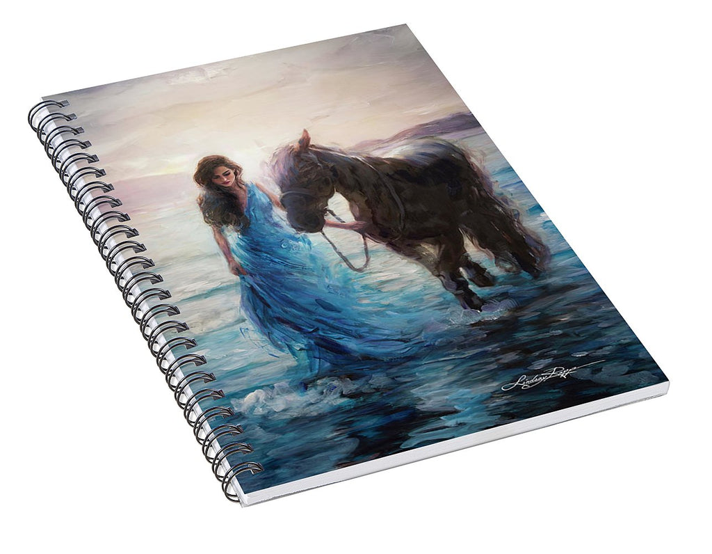 "Morning Through the Stars" Spiral Notebook