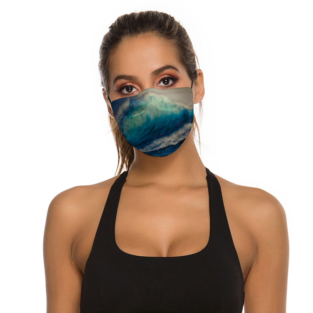 "Wave" Face Mask with Filter