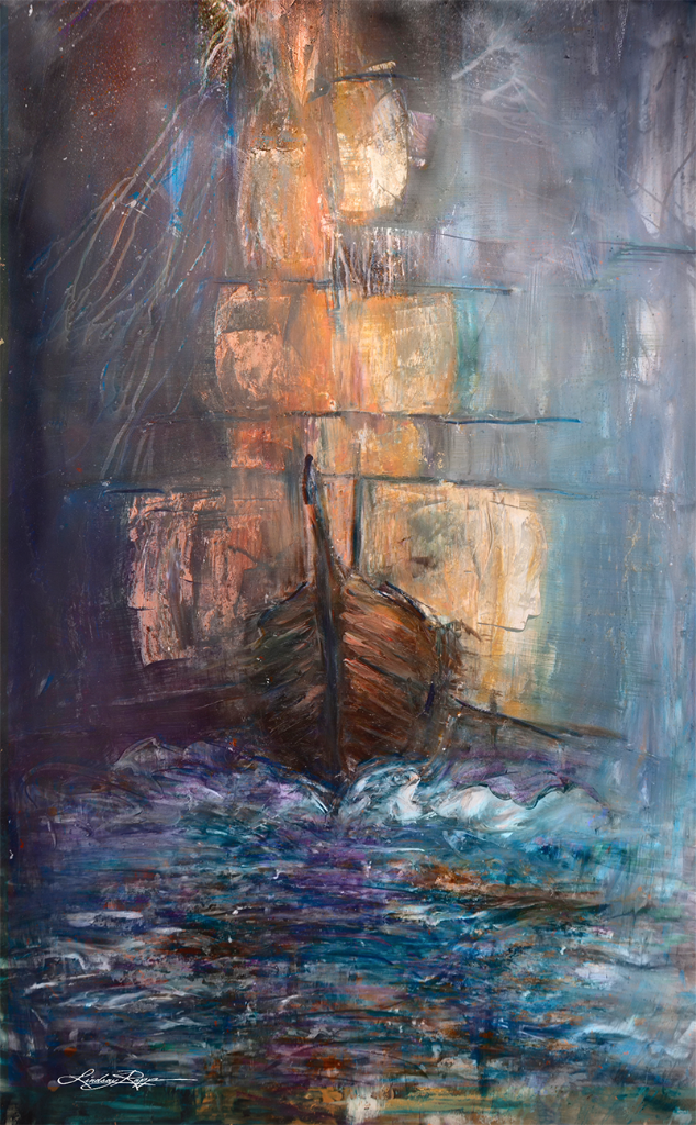 Over the Horizon ~ Original Painting ~ Lindsay Rapp Artist – Lindsay ...