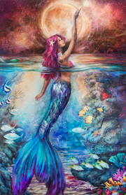 "Moonlit Siren" Print