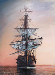 "Sunset Arrival" Print