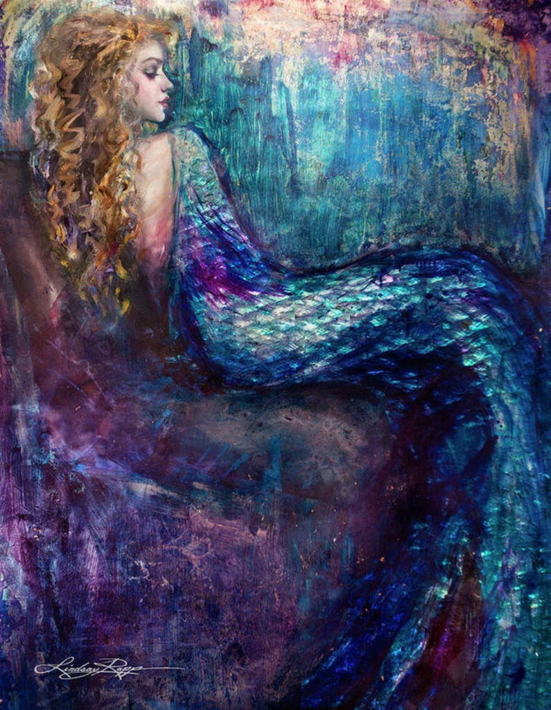 "Elizabethan Mermaid" Print