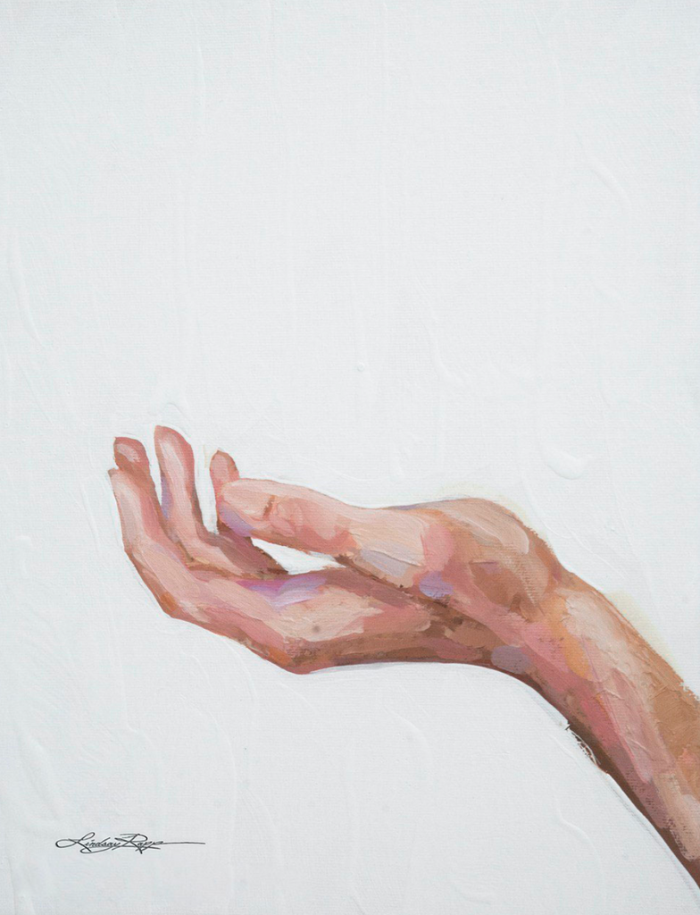"Open Hand "<br/> Painting