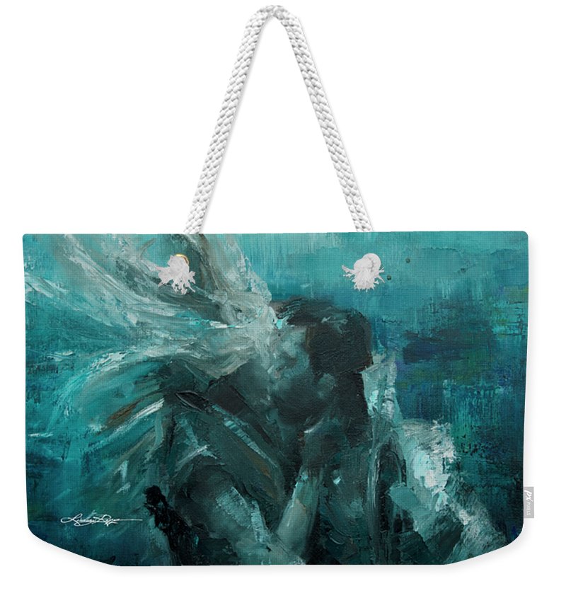 "Splash Kiss" Tote Bag