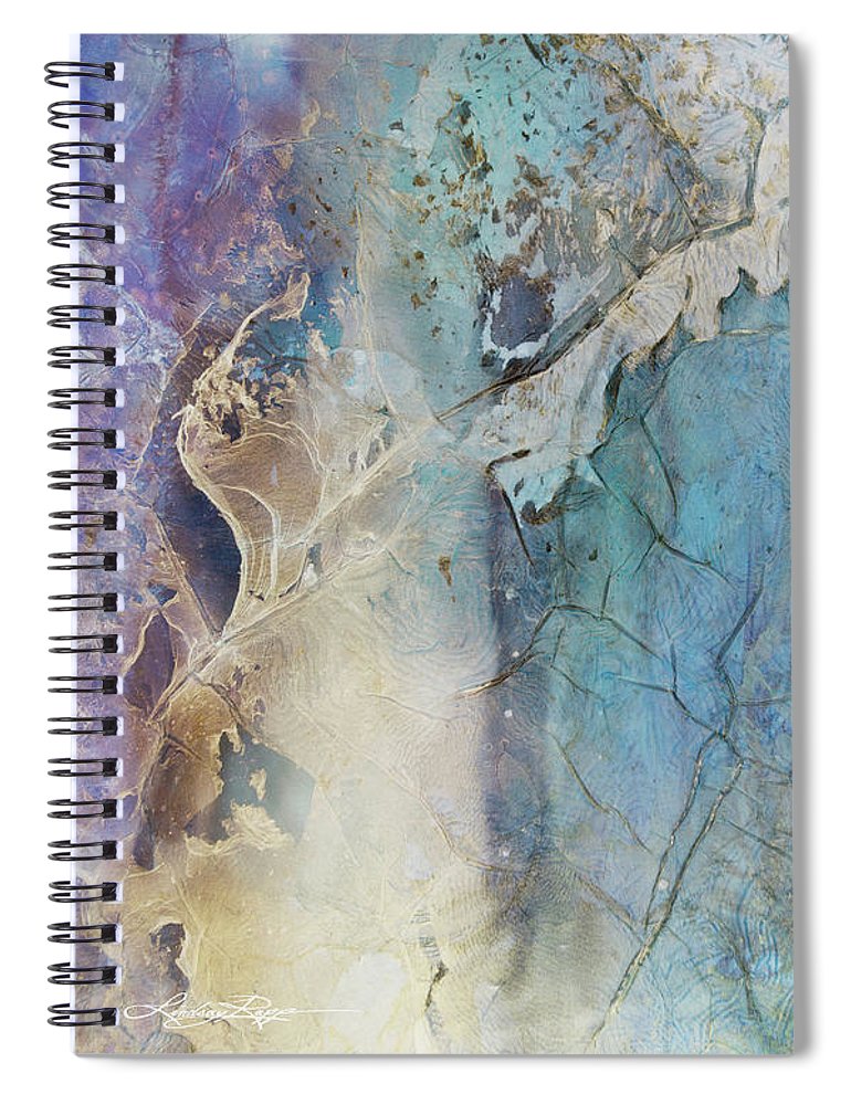 "Coral Break Landscape" Spiral Notebook