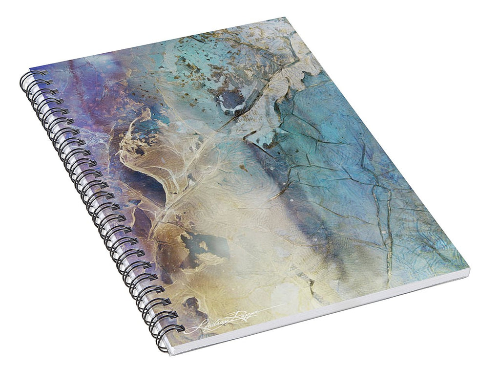 "Coral Break Landscape" Spiral Notebook