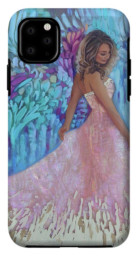 "Krystal Twirls" iPhone Case