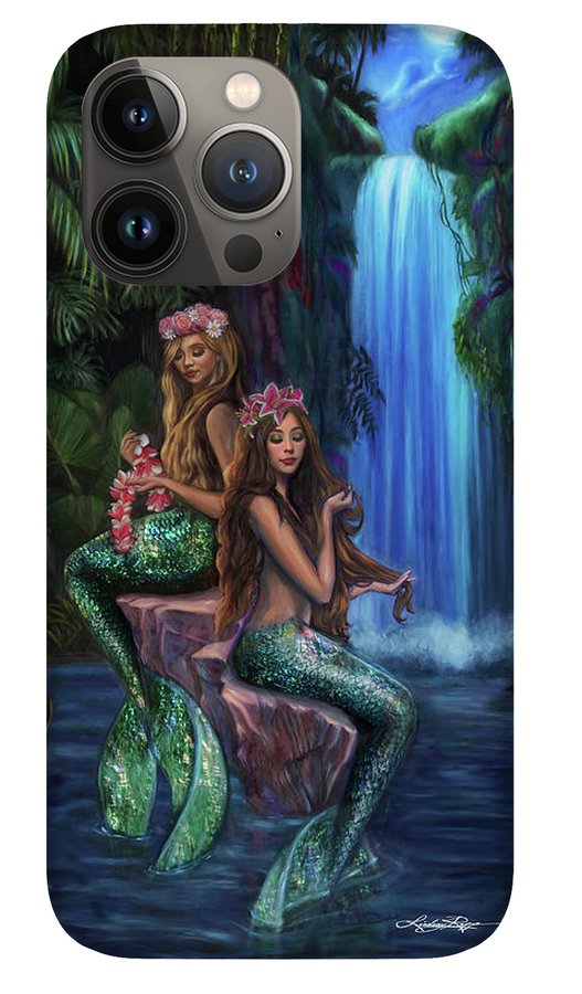 Society6 iPhone5用 Mermaidia Ethereal Mermaid Oceanic iPhone Case Seashells Starfish