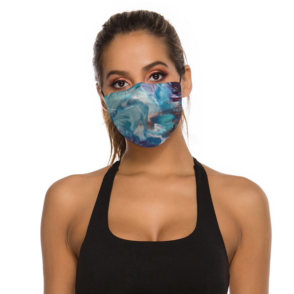 "Feeling Blue" Face Mask with Filter