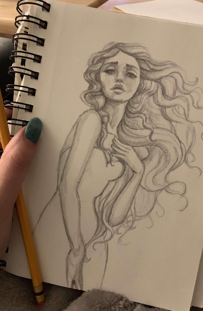 "Venus" <br/> Original Sketch