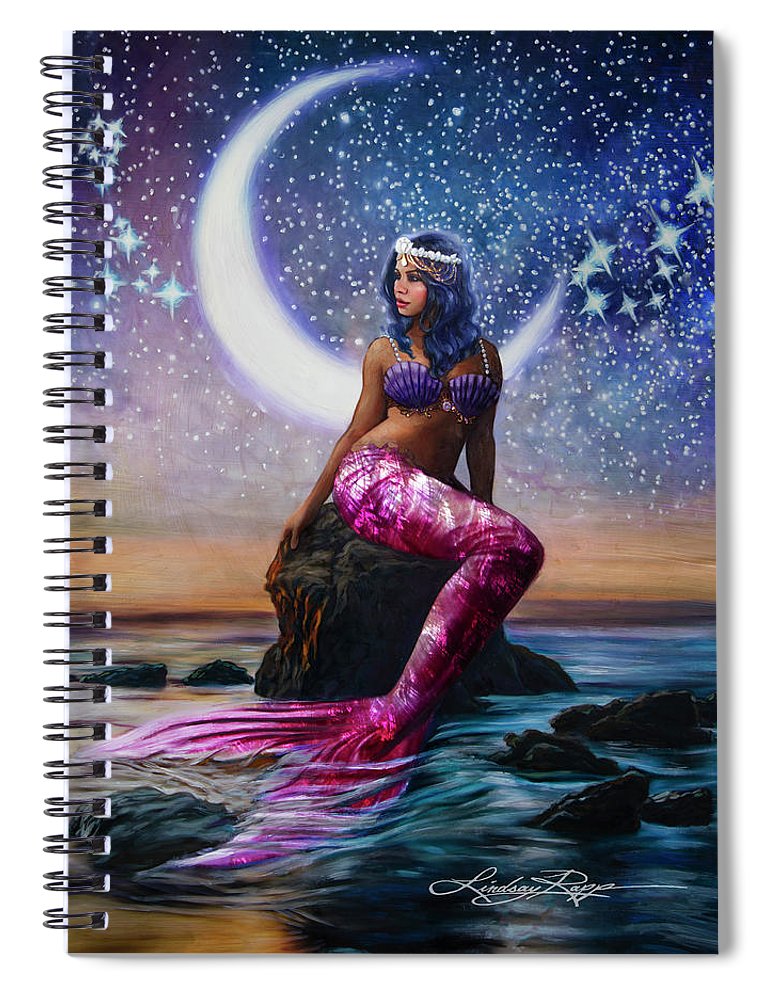 "Luna" Spiral Notebook