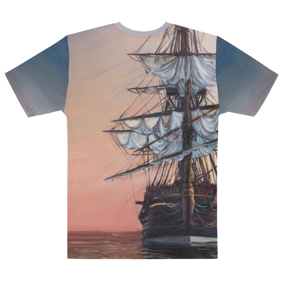 "Sunset Arrival" Boyfriend-Fit T-shirt
