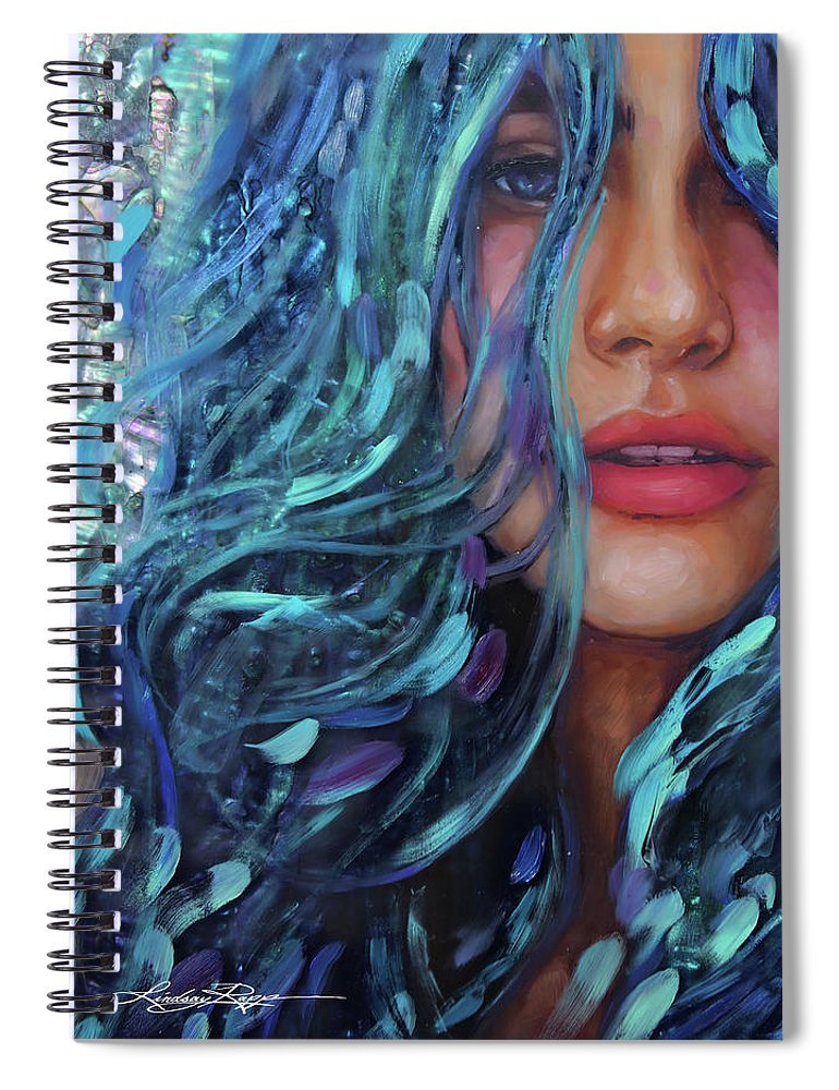 "River Mist" Spiral Notebook