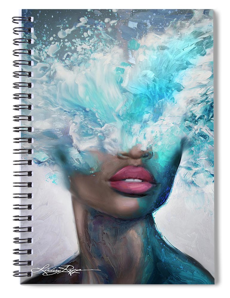 "Sea of Thoughts" Spiral Notebook