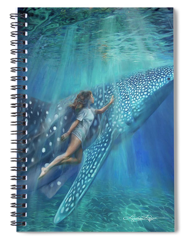 "Whale Shark" Spiral Notebook
